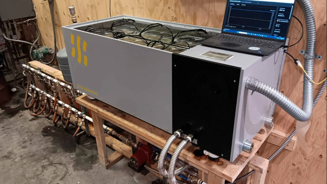 Bitcoin mining is helping Americans heat their homes this winter.